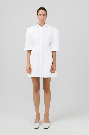 Franka shirt dress in poplin