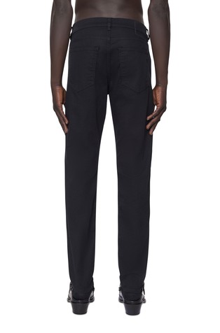 DIESEL Slim jeans hlače - 2019 D-Strukt 069YP Črna - Black/Dark Grey 3