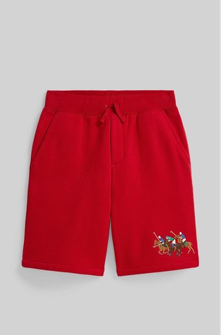 Triple-pony Fleece Short