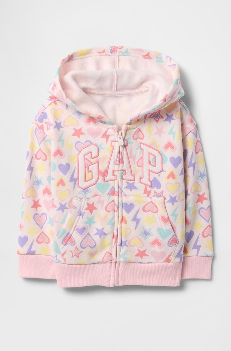 GAP Gap logo jopa s kapuco za malčice Roza - Cherry Blossom 