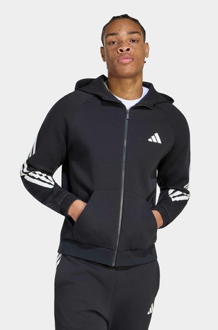 Stadium 3-Stripes jopa s kapuco