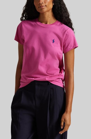 Classic fit Cotton Jersey Crewneck Tee