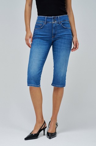 Secret Push In denim capri