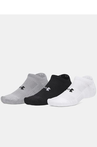 UA Performance Cotton Unisex 3-Pack No Show Socks