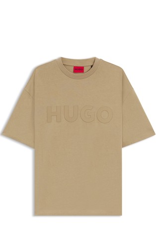 Oversize fit logo cotton-jersey T-shirt