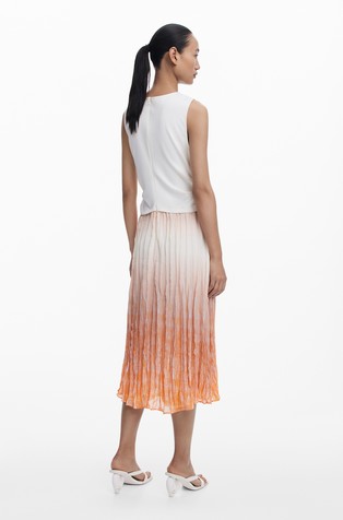 DESIGUAL Midi gradient dress Multi 2