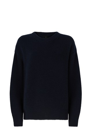 Ribbed wool sweater