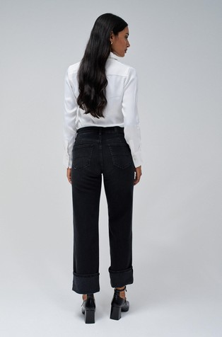 SALSA JEANS True ravne jeans hlače Črna - Black 3