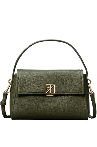 Torbica za čez ramo iz zrnatega umetnega usnja