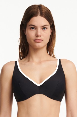 Authentic plunge underwired bikini bra