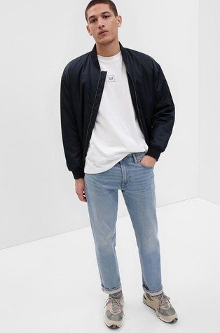Moške straight jeans hlače