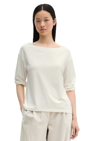 Loose T-shirt in modal blend