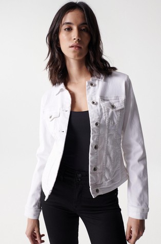 Obarvana denim jakna