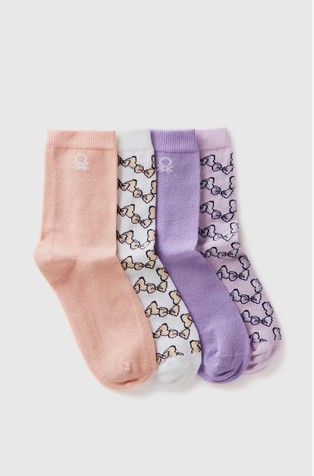 4 pack of cotton blend socks