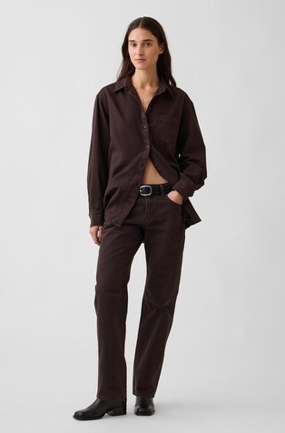 Mid Rise Straight Taper Jeans