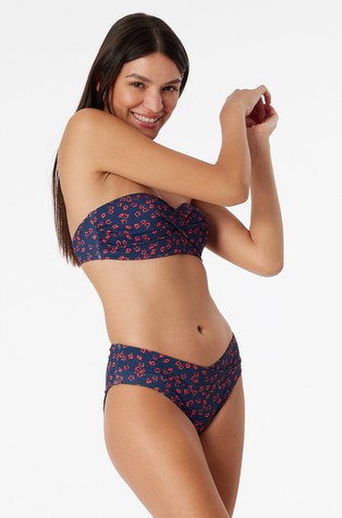 SCHIESSER Aqua Mix &amp; Match - midi bikini briefs V-shape Blue/Red 3