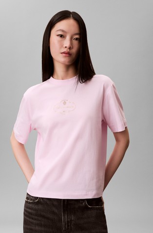 Logo Graphic Boxy Cotton T-Shirt