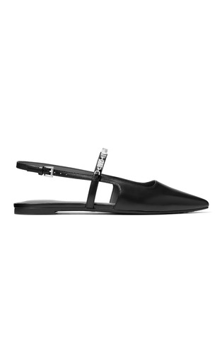 Dina Flex Leather Slingback Flat