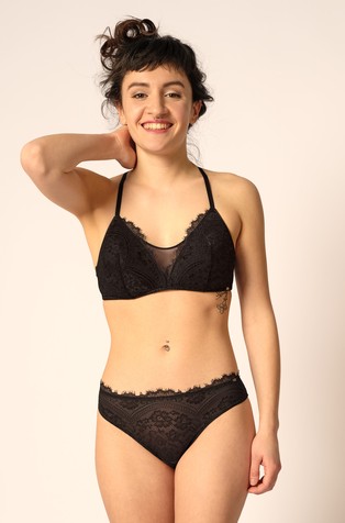 Lace Festive čipkast spacer top