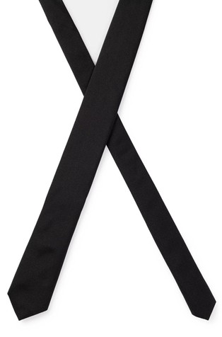 HUGO BOSS Tie in pure-silk jacquard Black 2