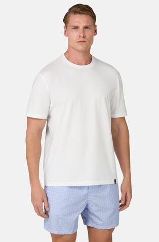 T-Shirt In Stretch Supima Cotton