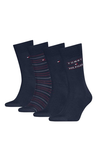 4-Pack Monogram Socks Gift Box