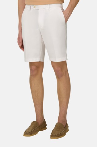 Bermuda hlače iz raztegljivega bombaža