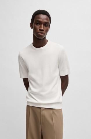 Regular fit pletena majica