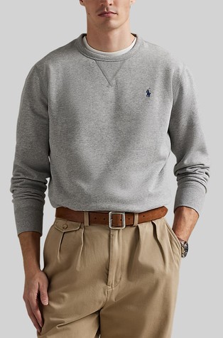 Fleece Cotton-blend Sweatshirt