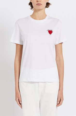 Bombažna majica s kratkimi rokavi