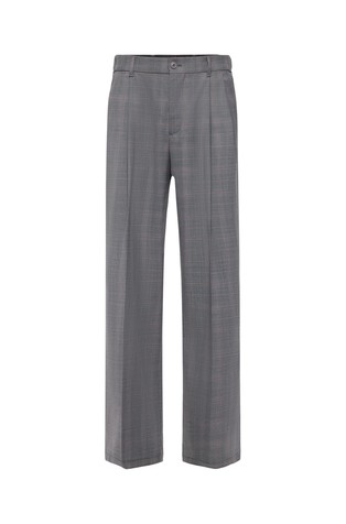 Ravne kariraste hlače