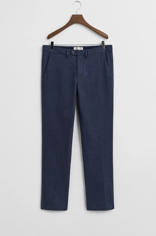 Slim fit hlače iz raztegljivega bombaža