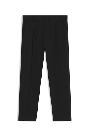 Modern-fit trousers in stretch dobby
