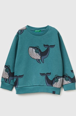 Regular fit pulover s potiskom