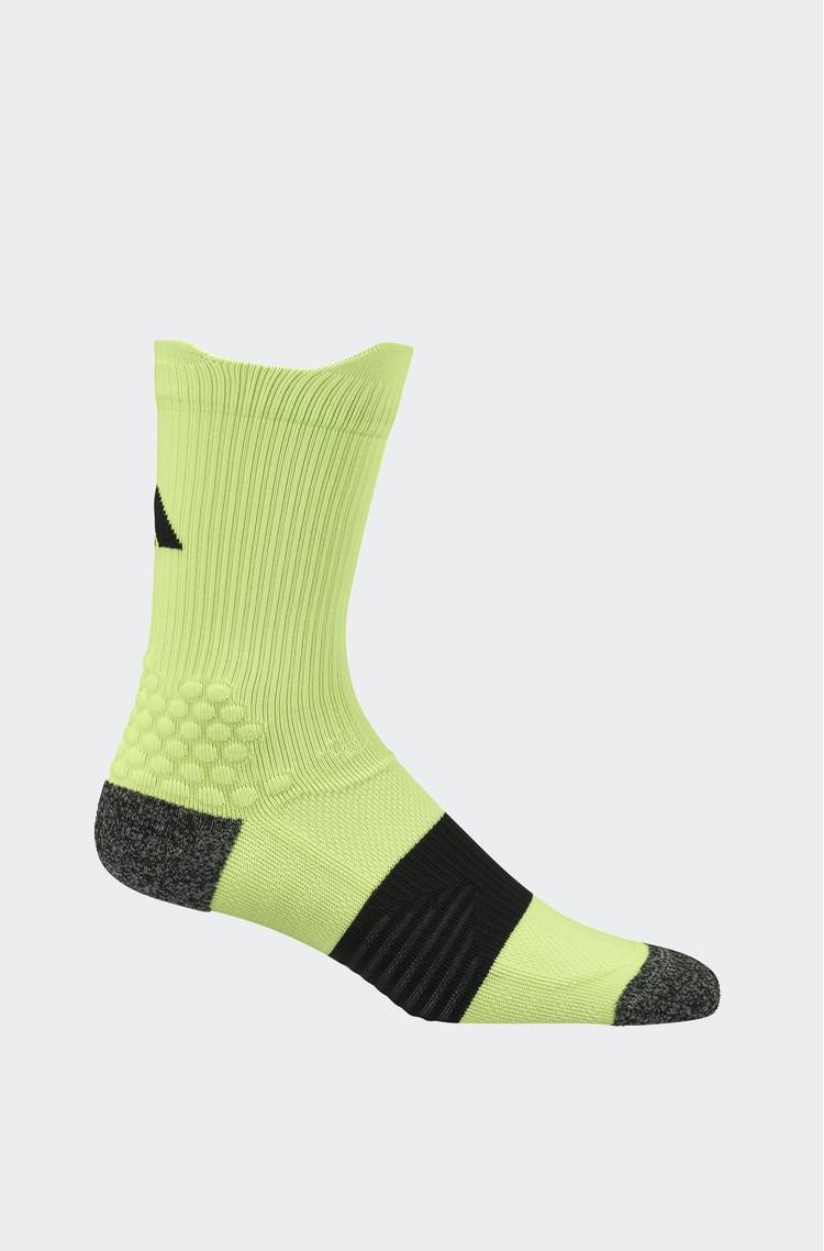 Green Adizero Socks Adidas Adizero Ankle Running Socks -White/Beam