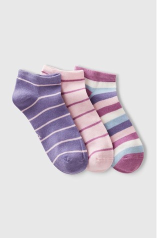 Paket 3 parov nizkih nogavic