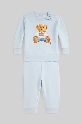 Polo Bear 2-delni komplet puloverja in trenirke