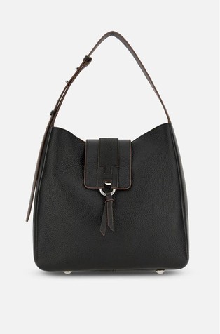 Usnjena hobo torbica