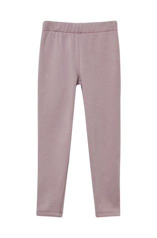 Thermofleece leggings with elastic waistband