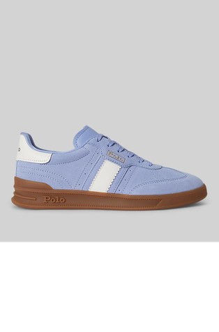 Heritage Aera Suede Sneaker with Smooth Leather Inserts