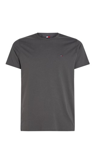 Regular fit majica z okroglim izrezom