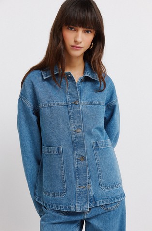 Cotton denim jacket