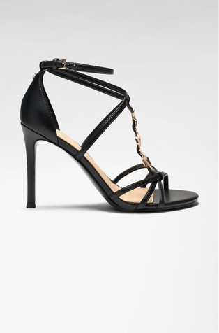 Chaella heel sandals with metal detail