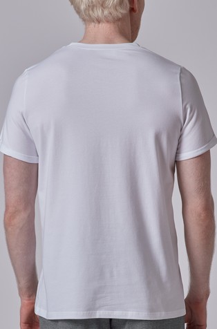 SKINY Every night in mix &amp; match zgornji del pižame s kratkimi rokavi Bela - White 2