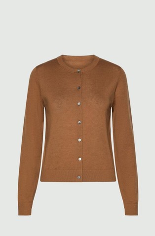 Extra fine merino wool cardigan