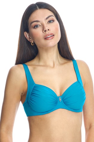 Underwired bikini top