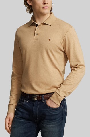 Custom slim fit bombažna polo majica