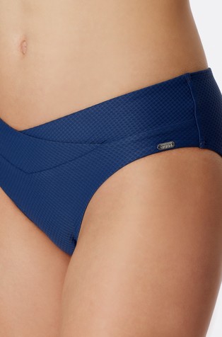 SCHIESSER Aqua Mix &amp; Match - spodnji del kopalk z V-zasnovo Modra - Blue 3