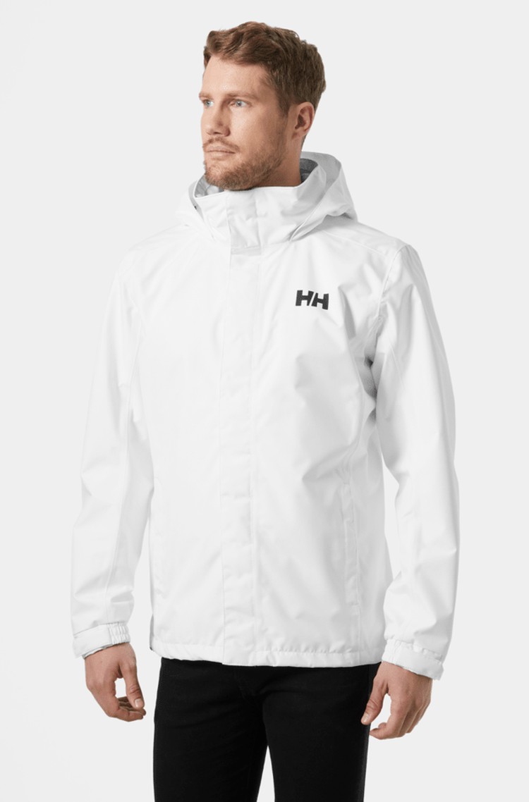 HELLY HANSEN Dubliner vodoodporna jakna Bela - White 
