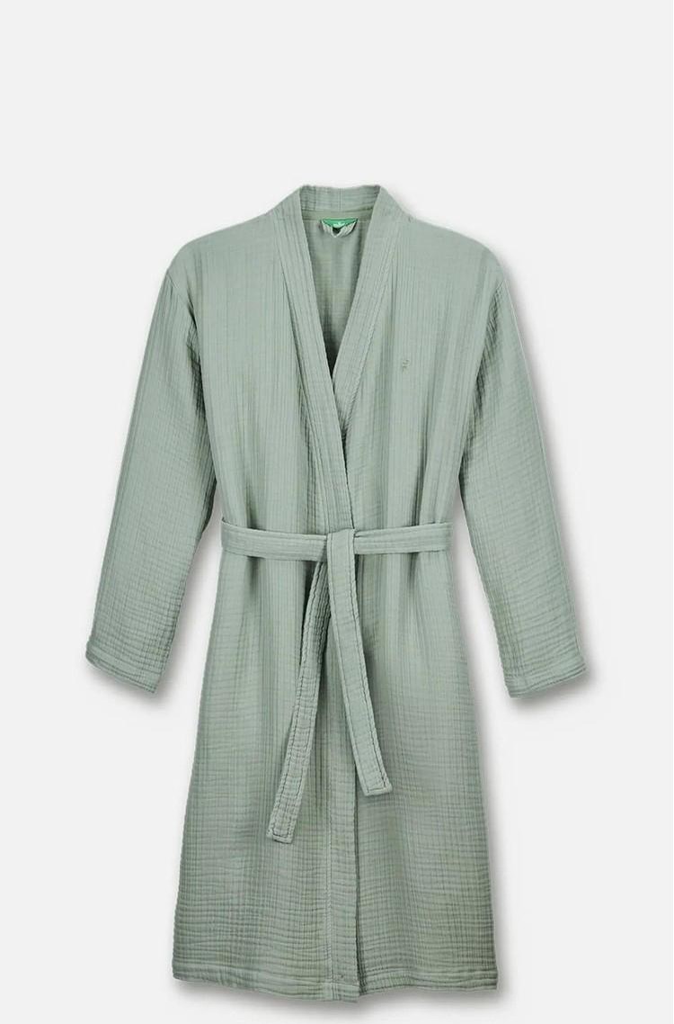PALMERS Moussline Robe bathrobe Green 